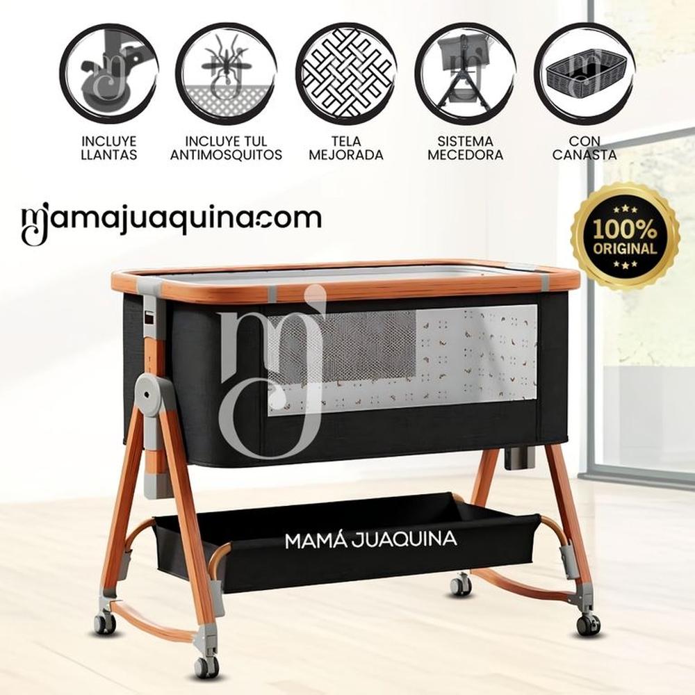 Cuna Colecho Mecedora 2 en 1 «DUDU» Edición Limitada Black