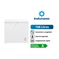CONGELADORA de 198L  CON TAPA SOLIDA  HORIZONTAL INDURAMA   CI-220BL