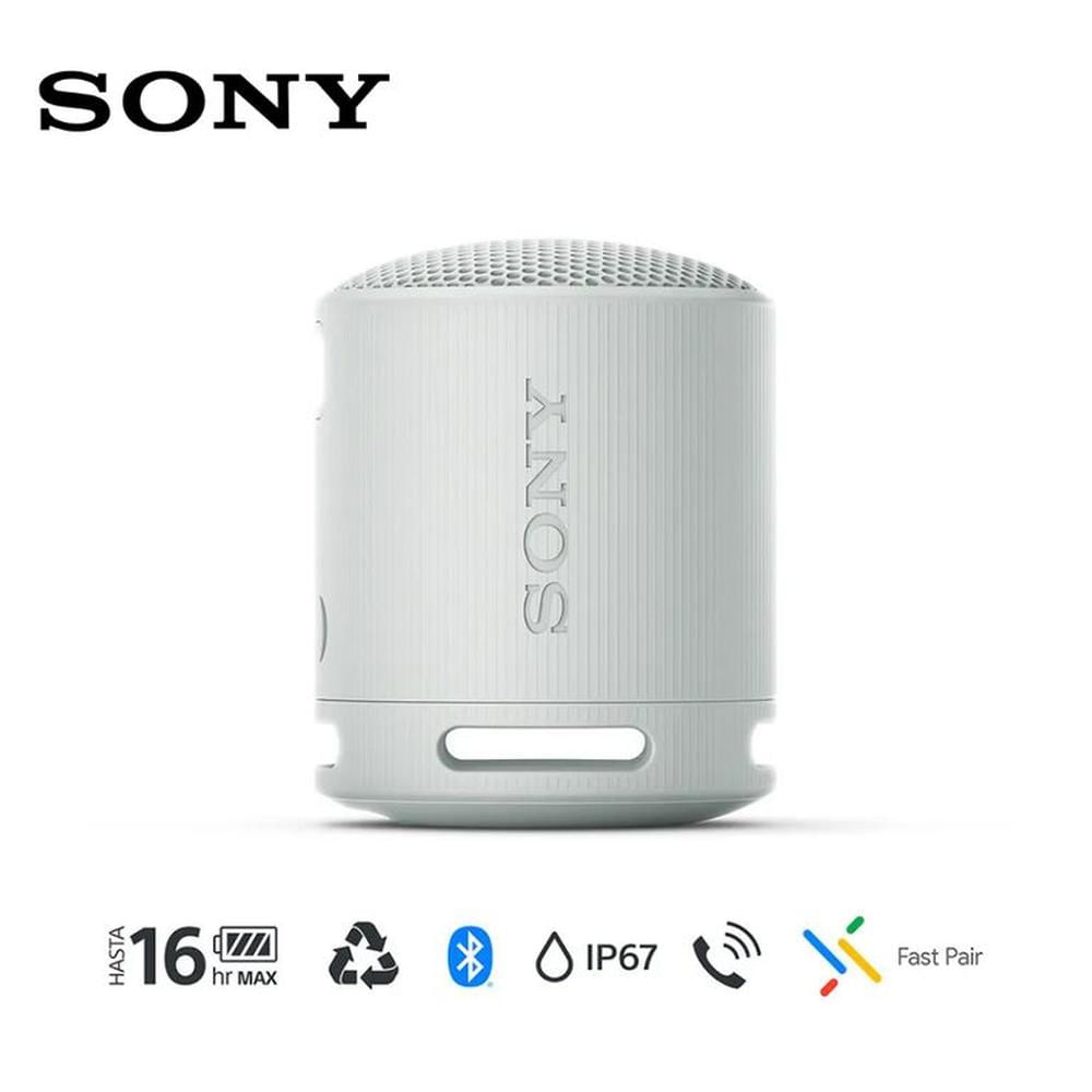 Parlante Bluetooth Sony SRS-XB100 Portátil Gris