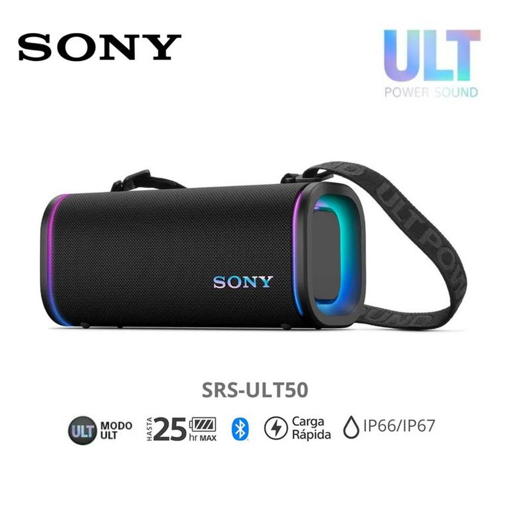 Parlante Bluetooth SONY SRS-ULT50 Portátil ULT FIELD 5 Negro