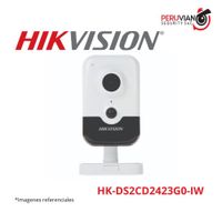 CAMARA TIPO CUBO IR 2MP C/LENTE 2.8MM  HK-DS2CD2423G0-IW