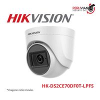 2MP DOMO COLORVU LENTE 28MM C AUDIO - HIBRIDO HK-DS2CE70DF0T-LPFS