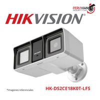 Cámara tipo bala con audio, luz e híbrido inteligente 3K  HK-DS2CE18K0T-LFS