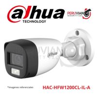 Camara Tubo con foco  HDCVI inteligente de doble luz de 2 MP HAC-HFW1200CL-IL-A
