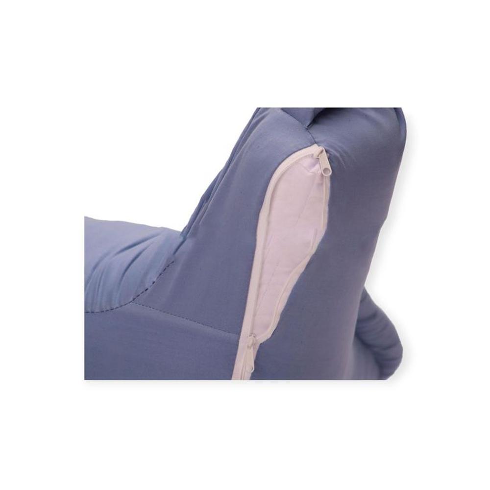 Funda de Cojin Anatomico Celeste