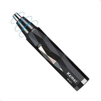 Recortador De Vello Nasal Oido Kemei Km-6673 Portatil 2 En 1