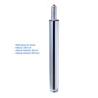 Neumático Piston Gerente / Presidente De Silla Giratoria Cromado Ofideas