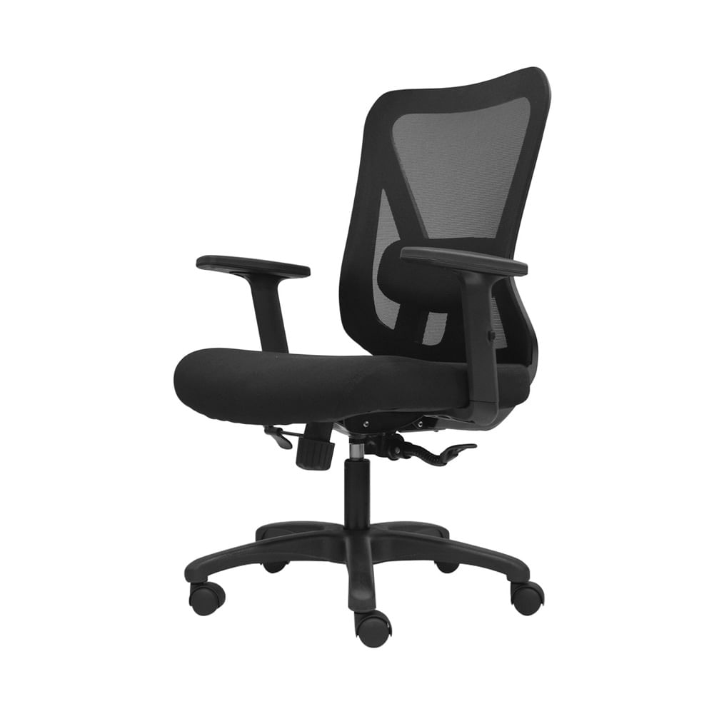 Silla Ergonómica Dolfin Br Gerente Mecanismo Lab Negro Nylon Ofideas