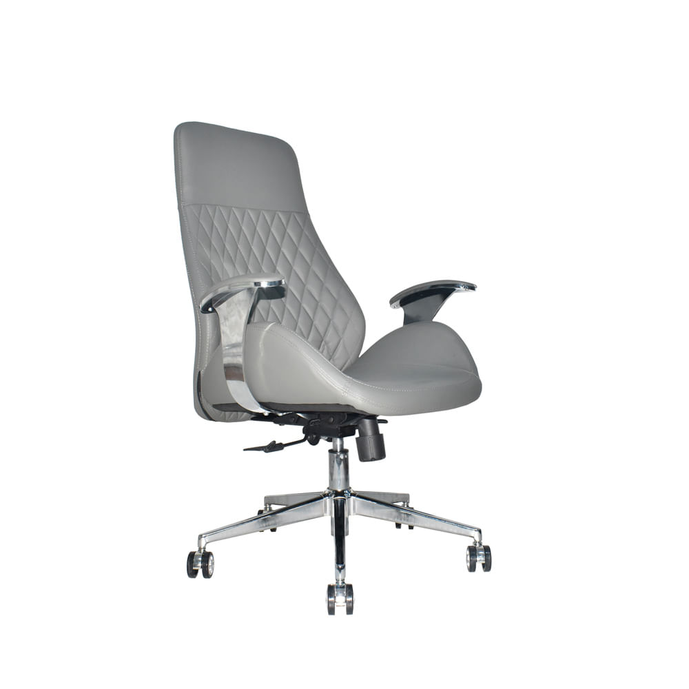 Silla Ergonómica Mark Premium Color Gris Ofideas