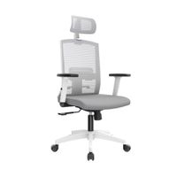 Silla Ergonómica Reclinable Monk Be Presidente Blanco Ofideas