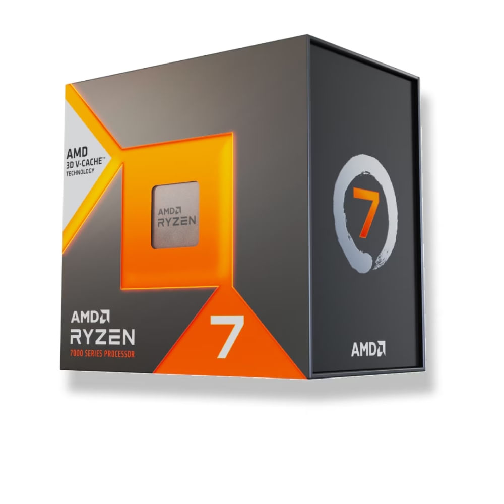 Procesador AMD Ryzen 7 7800X3D, 8 núcleos, 4.2-5.0 GHz, 96MB L3 Cache, alta rendimiento 5nm