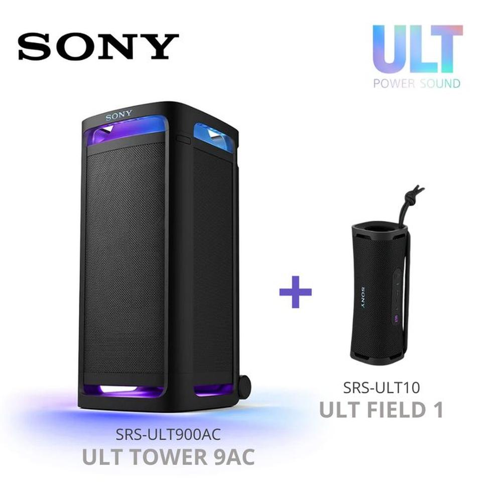 Parlante Bluetooth SONY ULT TOWER 9ACSRS-ULT900AC + SONY SRS-ULT10