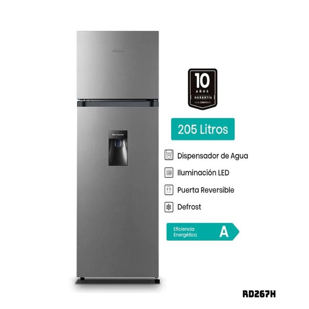 Refrigeradora 205L Top mount Frost RD267