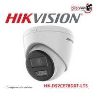 TURRET 2MP SMART HYBRID LIGHT IR 40M 2.8MM AUDIO 2 VIAS HK-DS2CE78D0T-LTS