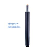 Neumático Piston Gerente / Presidente De Silla Giratoria Negro Ofideas