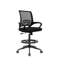 Silla Cajero Atlantis Be Negro Base Nylon Aro Nylon Ofideas