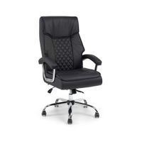 Silla Mecanismo Lap Classic II Cuero Negro Ofideas