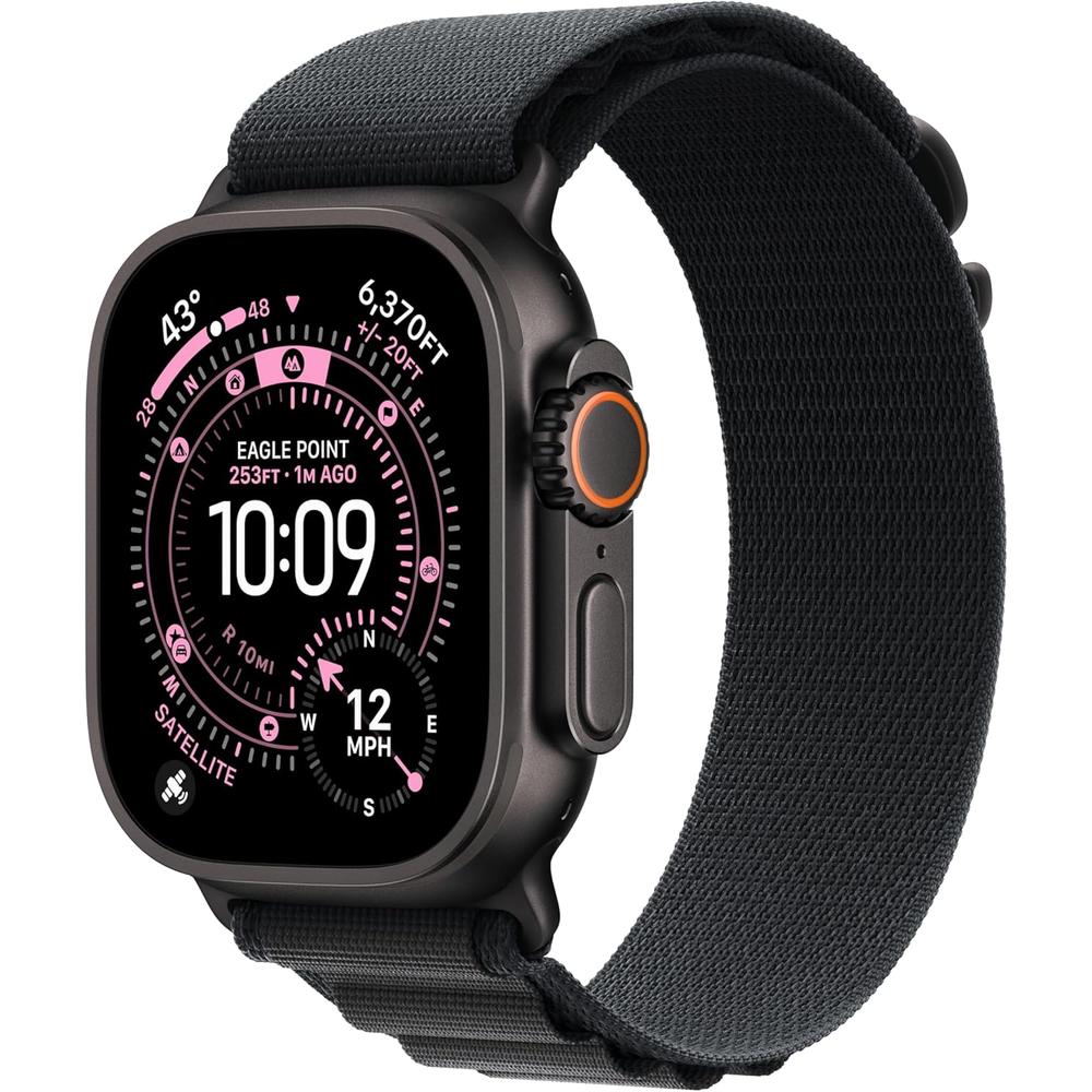 Apple Watch ULTRA 3 Black Titanio (GPS + CELLULAR 49mm) + Alpine Loop Negro M