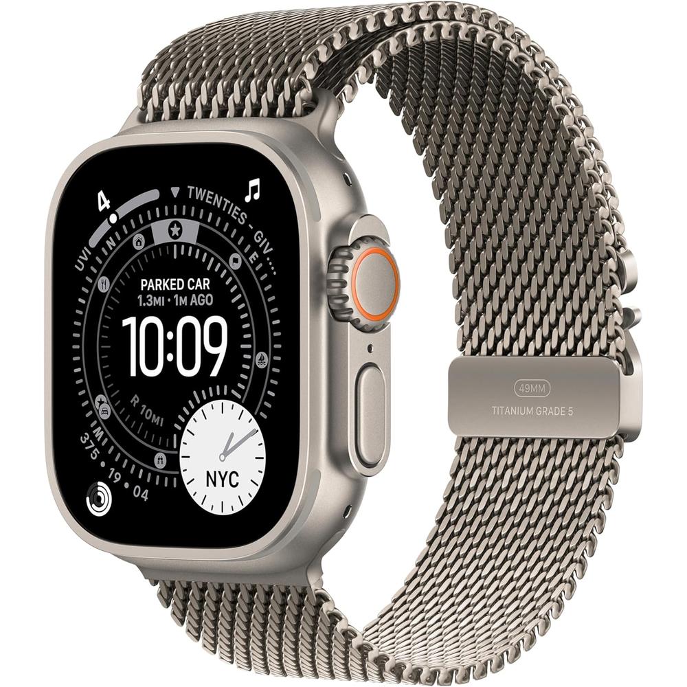Apple Watch ULTRA 3 Natural Titanio (GPS + CELLULAR 49mm) Milanese Loop Natural Titanio M