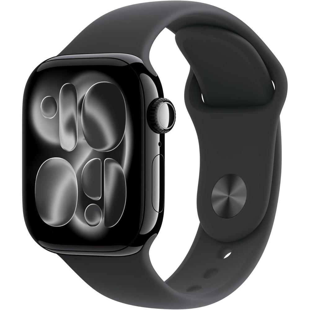 Apple Watch Series 11 Negro Aluminio (GPS + CELLULAR 42mm) + Sport Band Black S-M