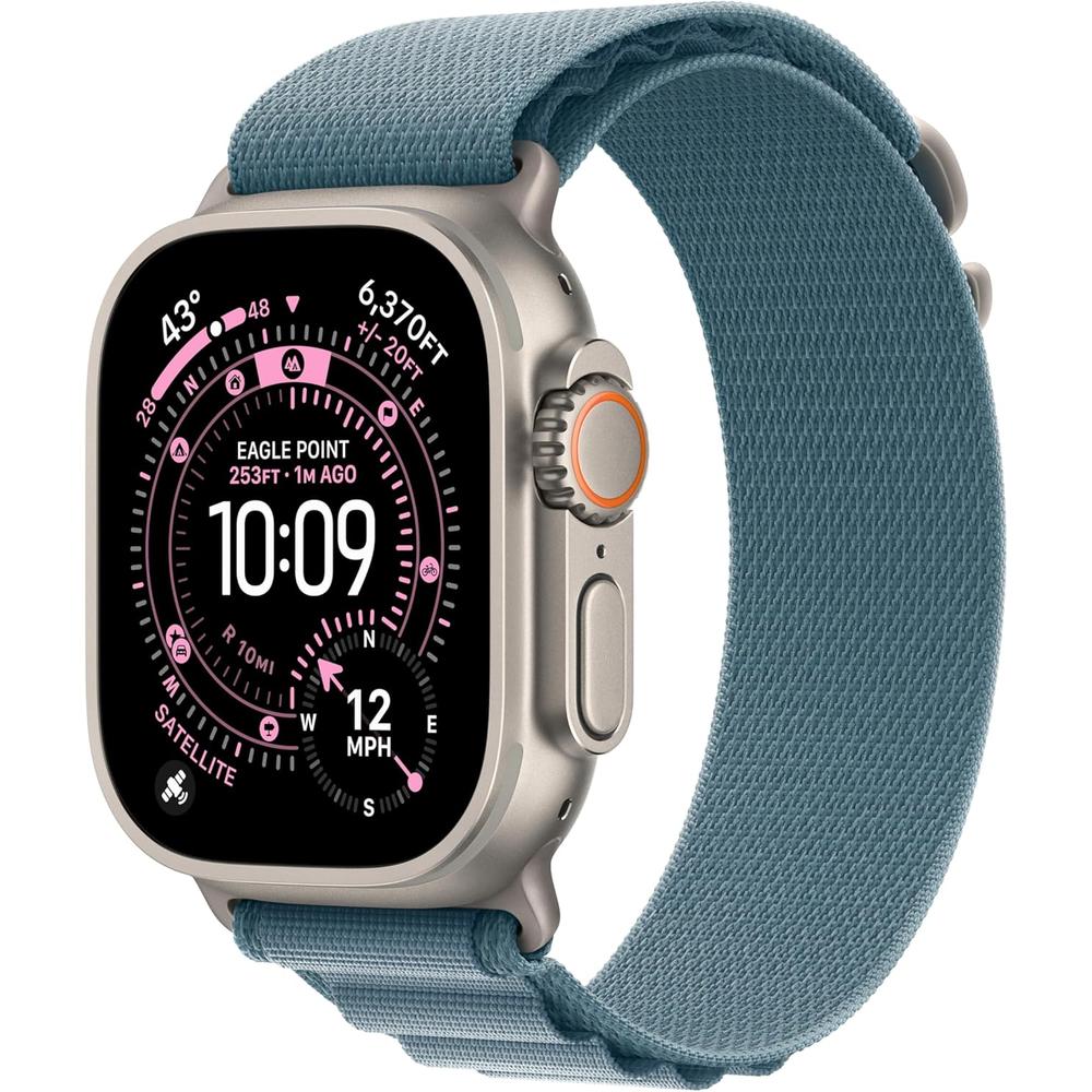 Apple Watch ULTRA 3 Natural Titanio (GPS + CELLULAR 49mm) + Alpine Loop Azul Claro M