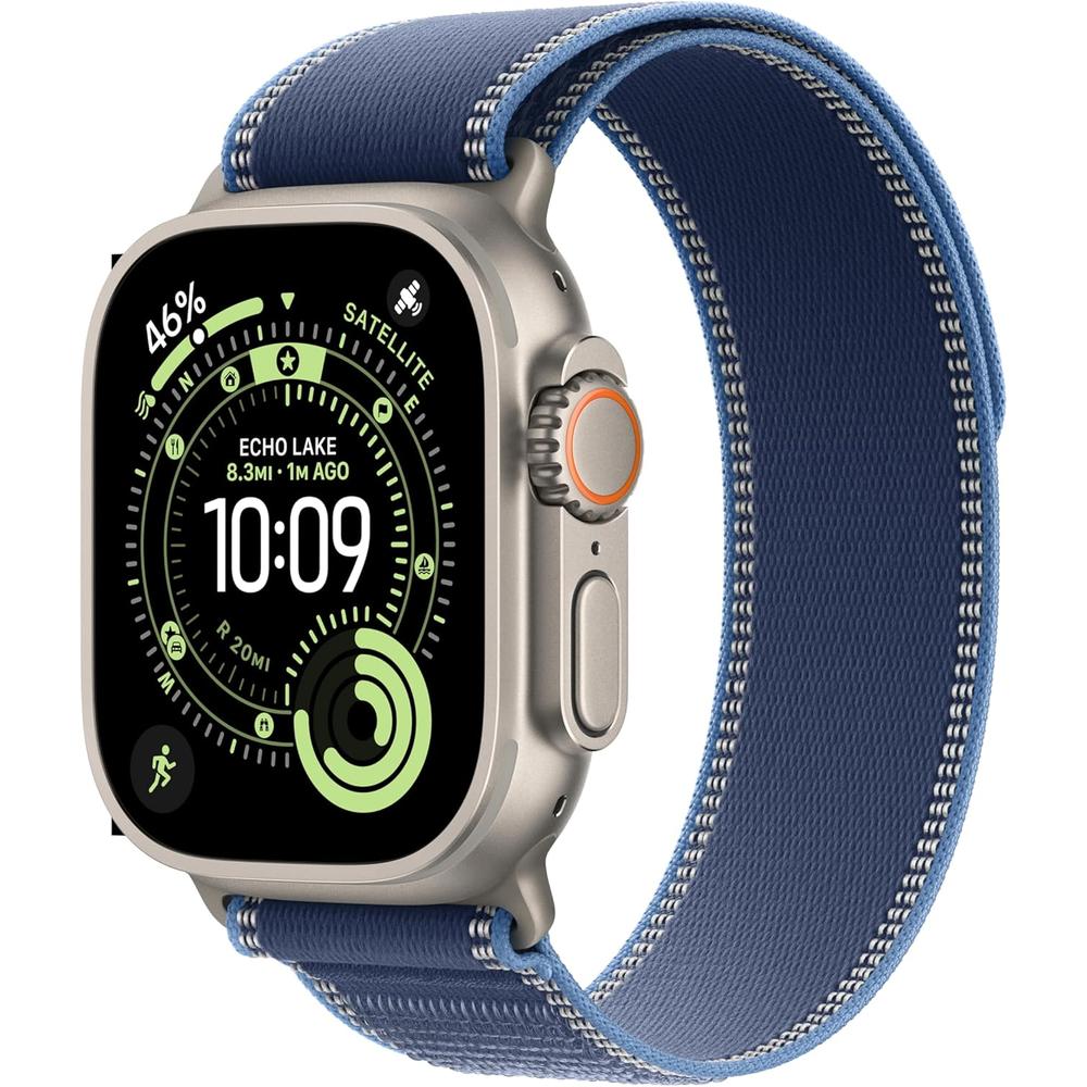 Apple Watch ULTRA 3 Natural Titanio (GPS + CELLULAR 49mm) + Trail Loop Azul S