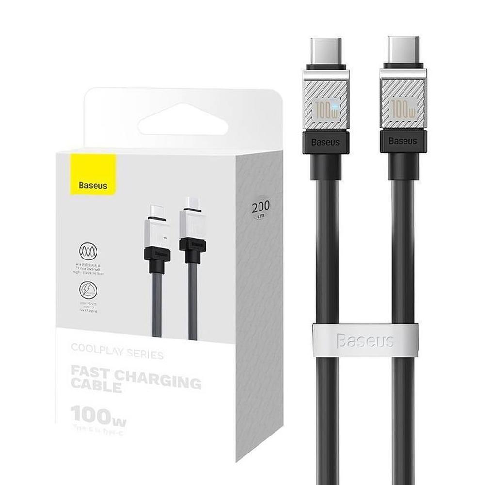 Cable Baseus 100w USB C a C  Carga Rapida