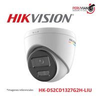 DOMO IP 2Mp. Lente 2.8 mm, Dual Stream. H265+    HK-DS2CD1327G2H-LIU