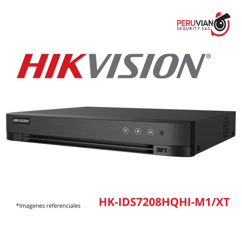 DVR 8 Canales + 2 Canales IP / 5 Megapixel Lite – 3K Lite  HK-IDS7208HQHI-M1/XT