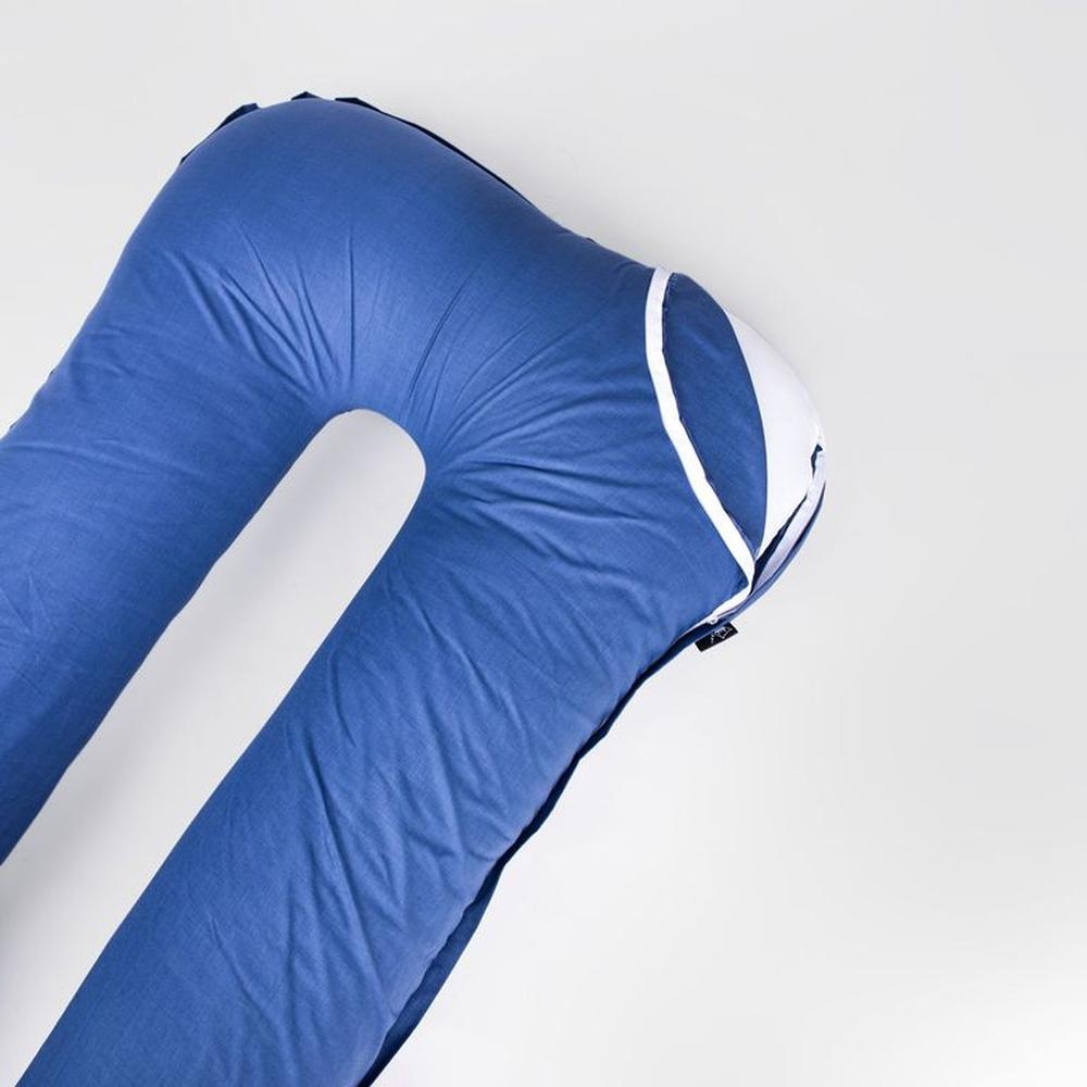 Cojin de Embarazo - Materno Premium Con Funda - Denim