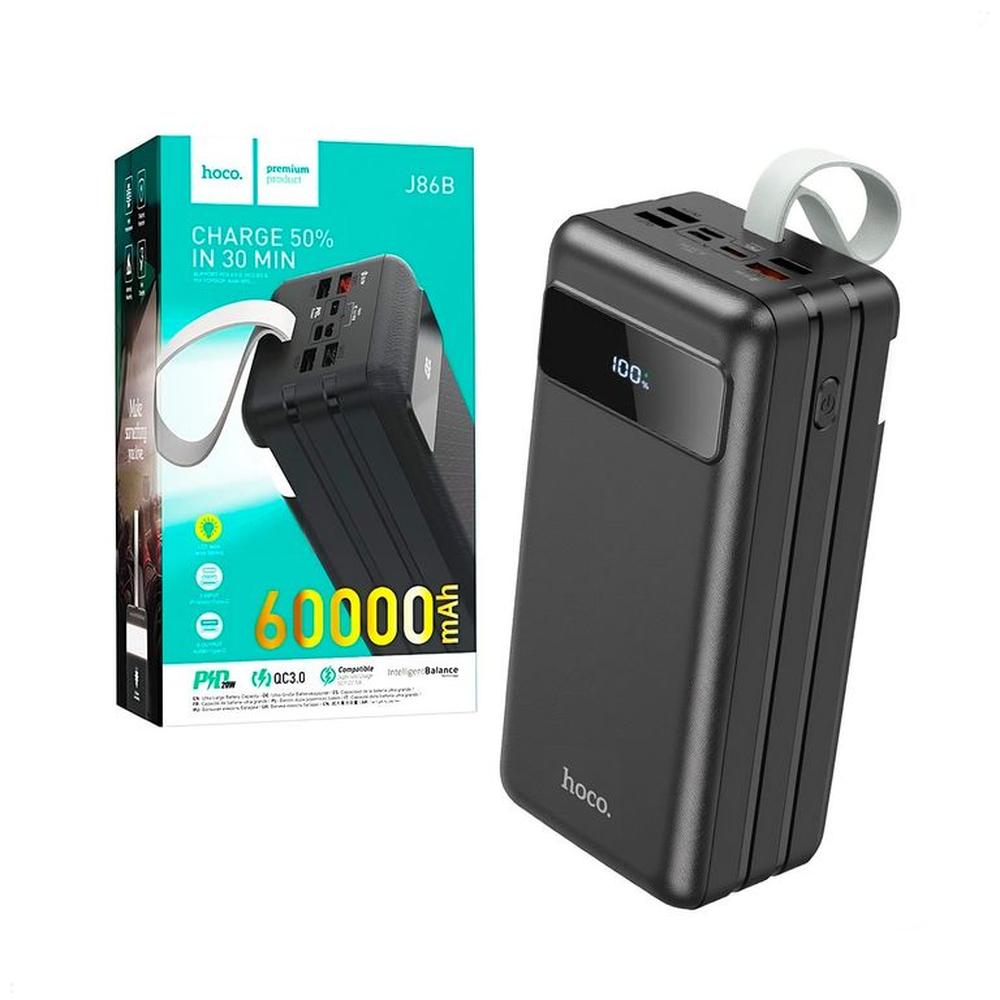 Power Bank Hoco J86b 60000mah 225w Carga Rapida