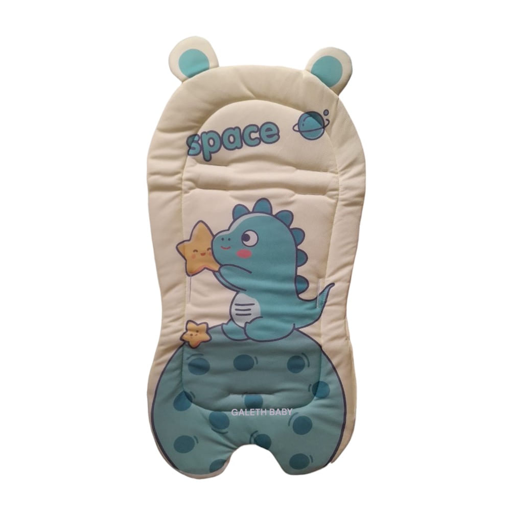 Cojin Asiento Suave para  Coche de Bebé Diseño Dino Ord