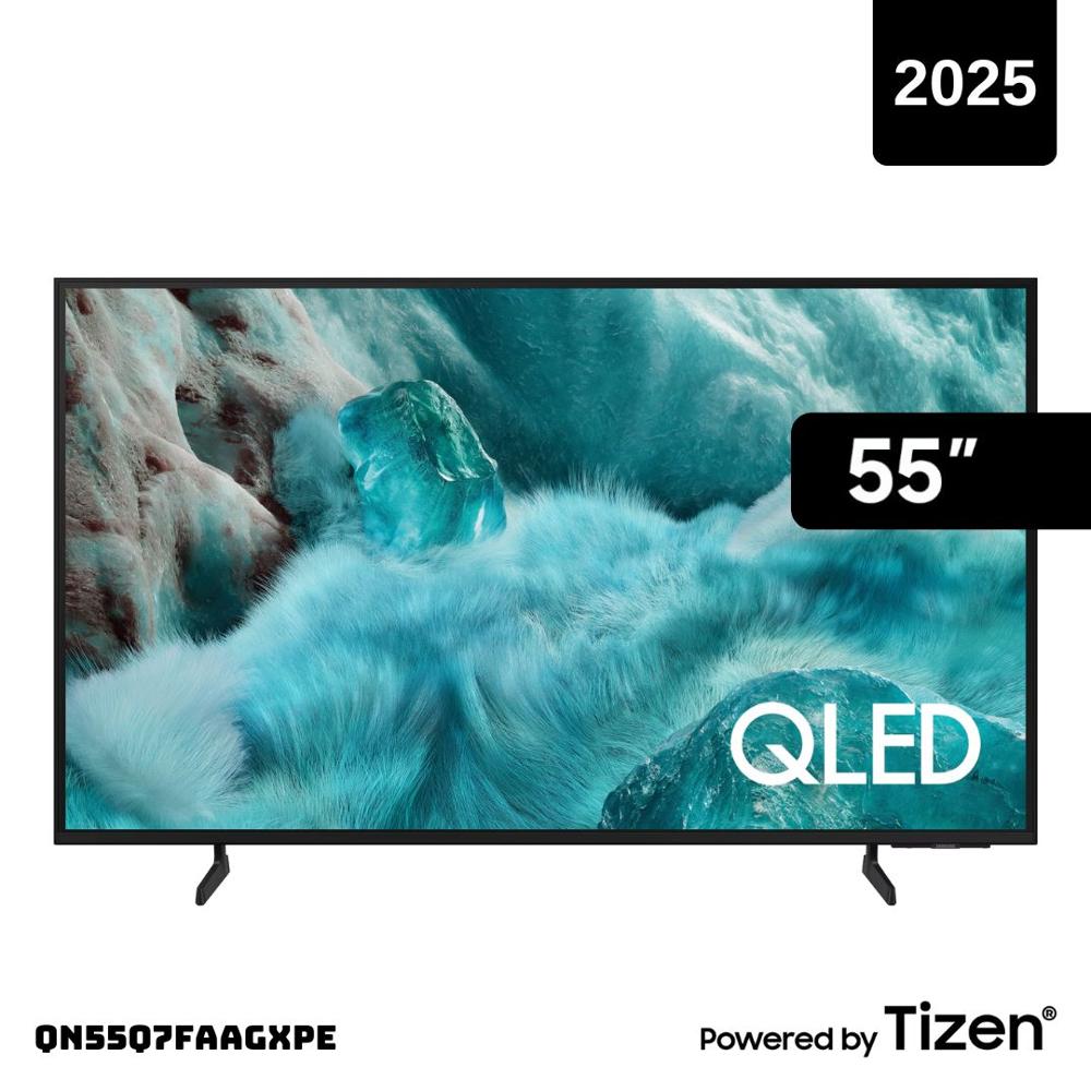 TELEVISOR SAMSUNG 55 QLED SMART TV TIZEN OS 4K UHD 2025 QN55Q7FAAGXPE