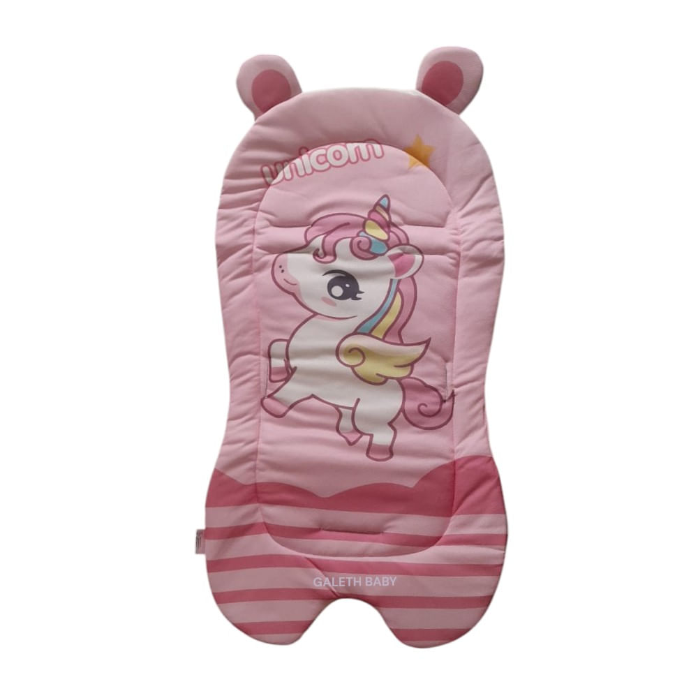 Cojin Asiento Suave para  Coche de Bebé Diseño Unicornio