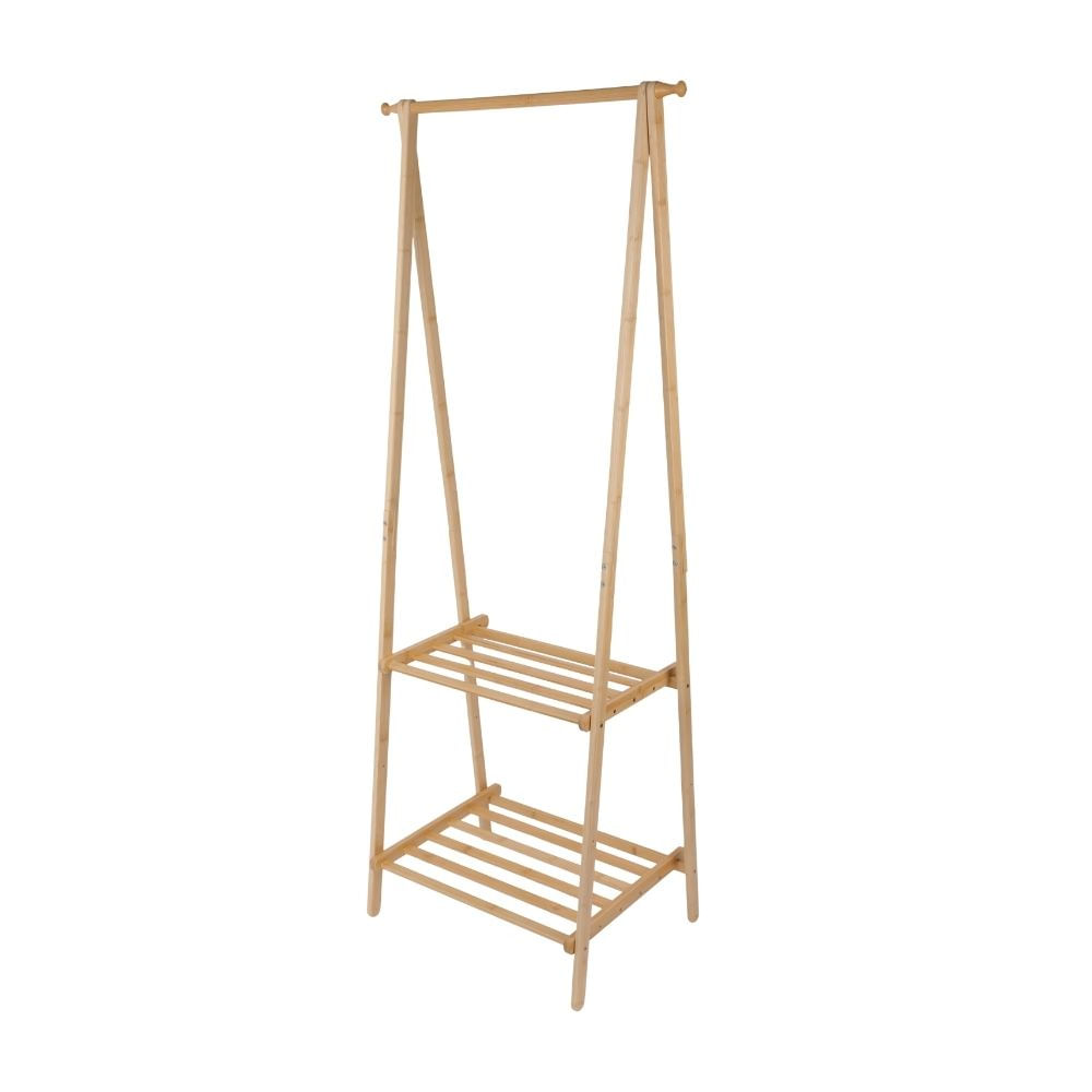 Rack con Zapatero Bambu 70x45x160cm Orange