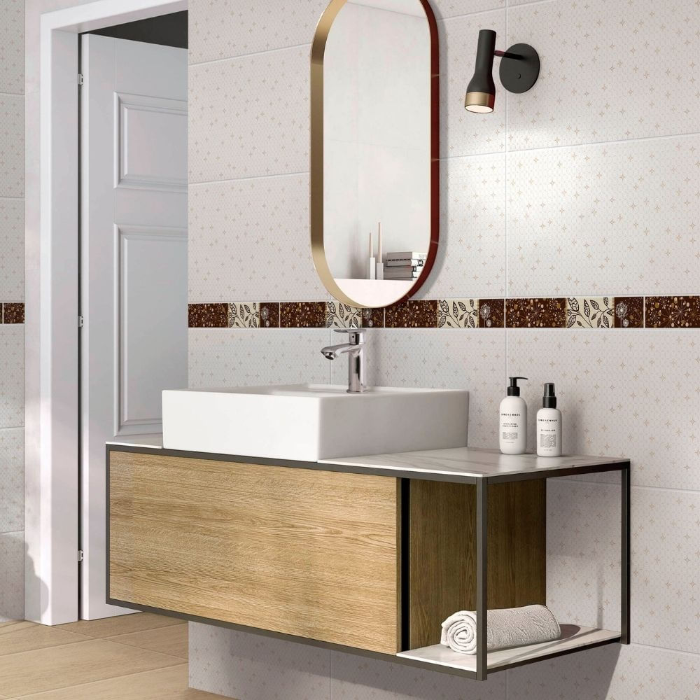 Pared Lisa Amapola New Ivory 30x60cm 1.80m2 Celima