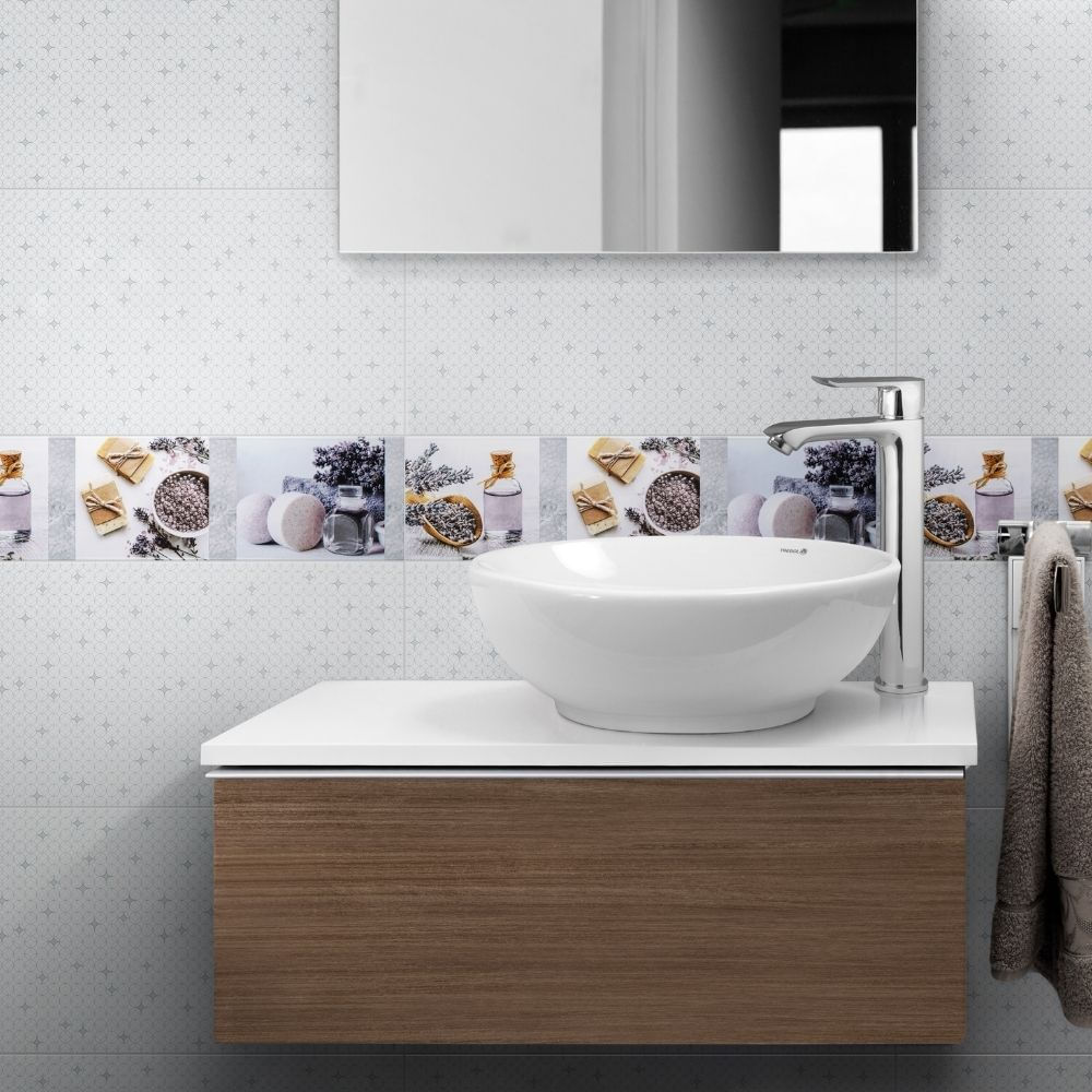 Pared Lisa Amapola New Silver 30x60cm 1.80m2 Celima