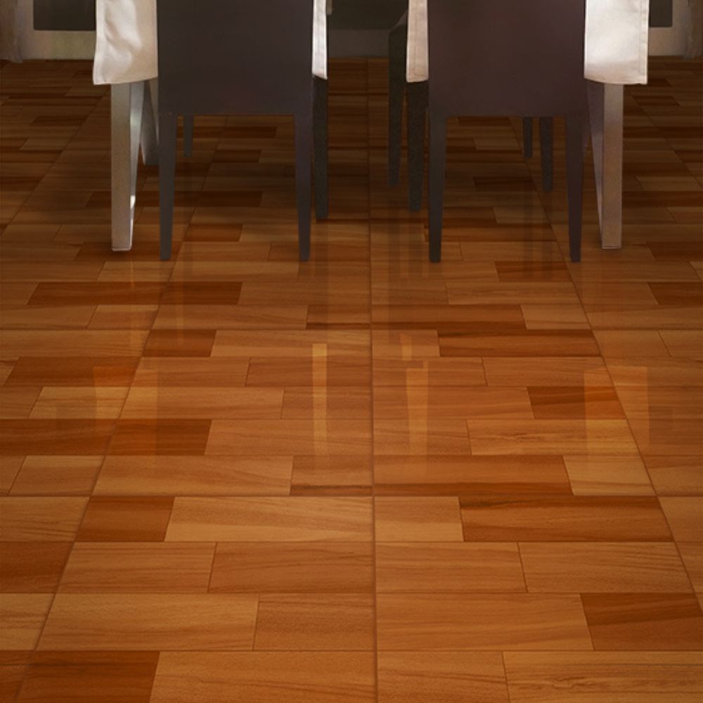 Piso Cerámico Maderado Wood Caramelo 45x45cm 2.29m2 San Lorenzo