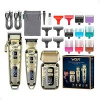 Maquina Corte Cabello VGR V 642 Combo 3 en 1 Inalambrico