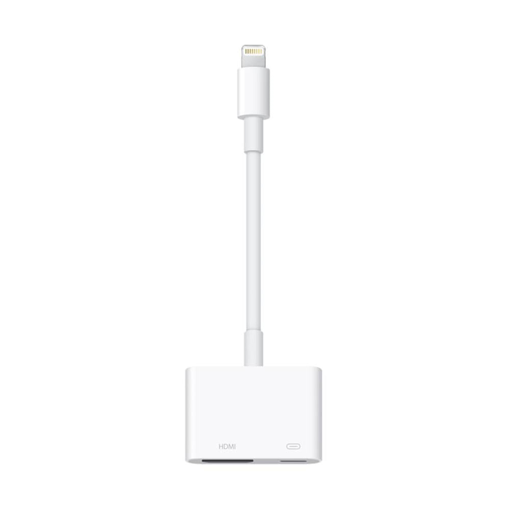 Adaptador A/V Apple 4K, resolución 3840 x 2160, conexión óptima para tus dispositivos.
