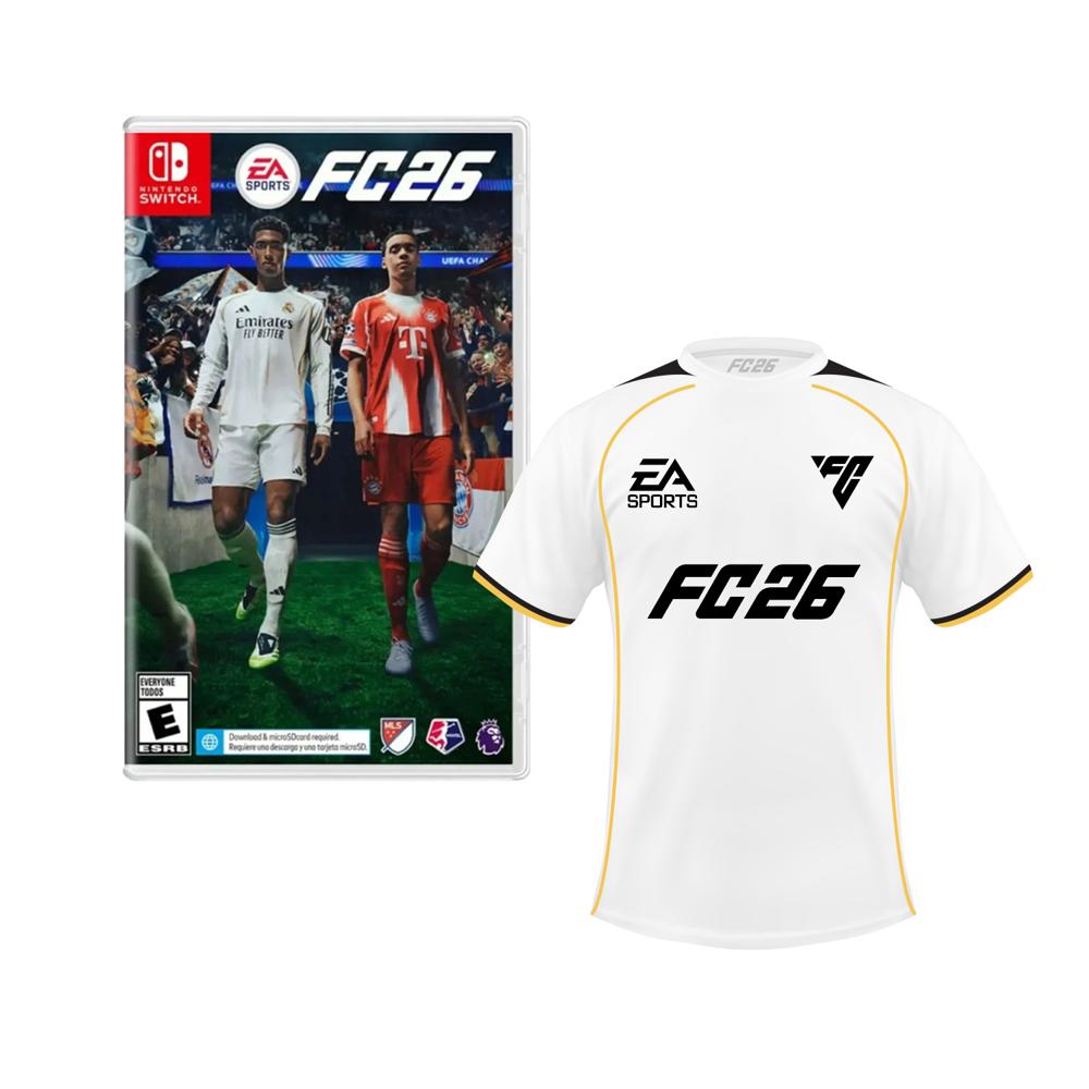 Ea Sports Fc 26 + Polo Blanco Xl Nintendo Switch
