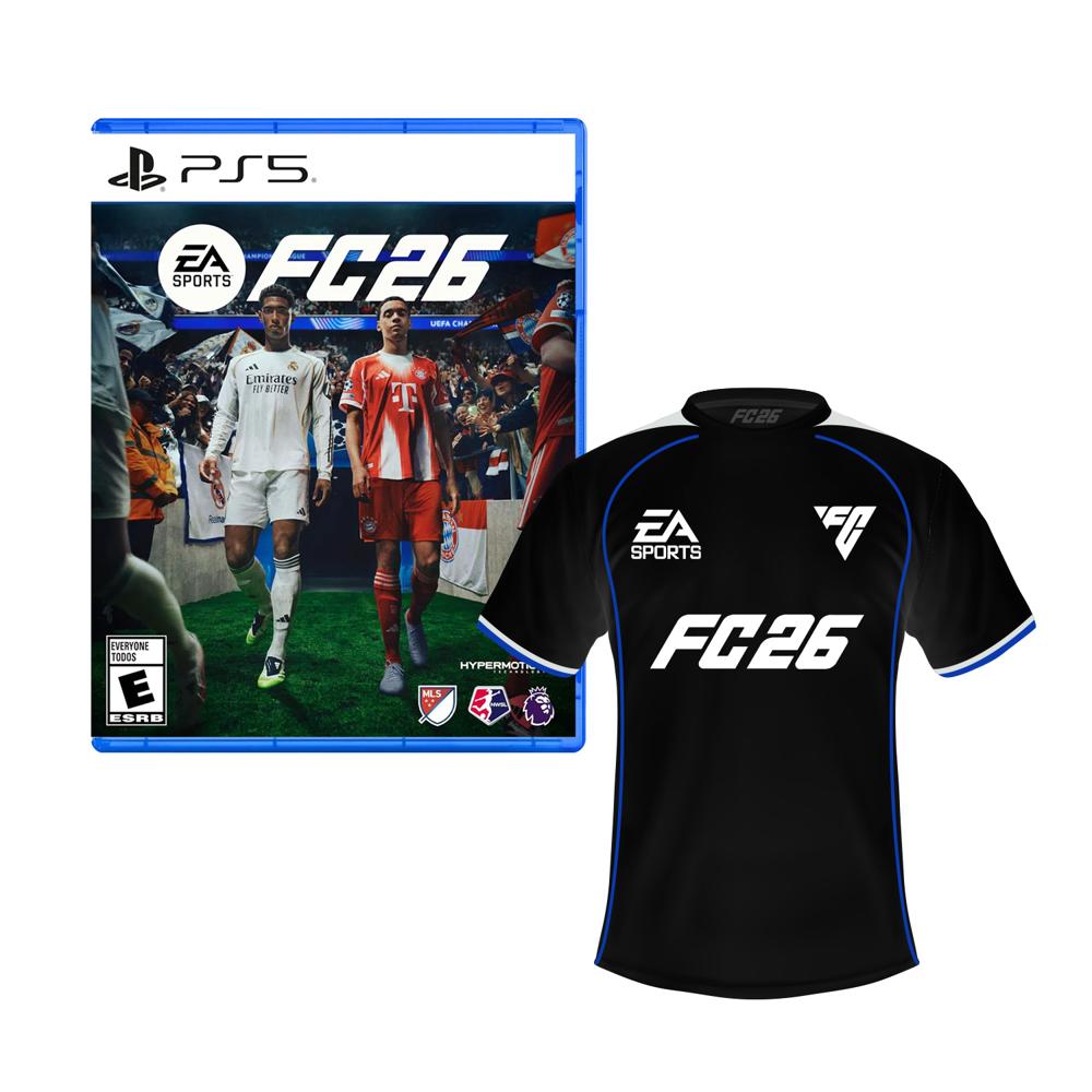 Ea Sports Fc 26 + Polo Negro L Playstation 5
