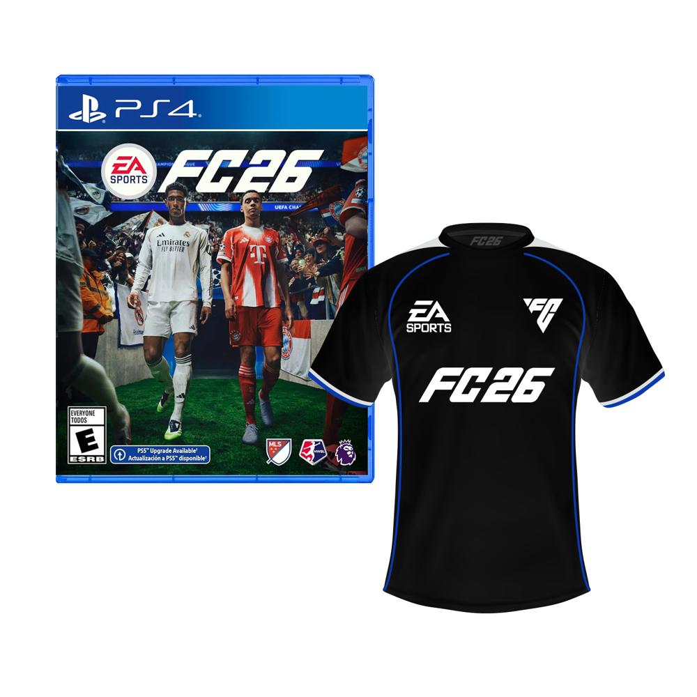 Ea Sports Fc 26 + Polo Negro L Playstation 4