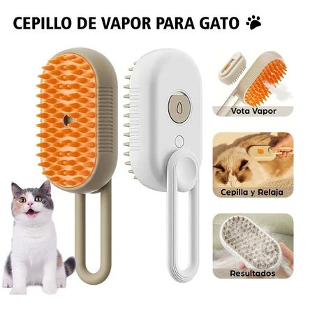 Cepillo de Vapor 3 en 1 para Mascotas para Gatos Cepillo de Vapor 3 en 1 para Mascotas para Gatos