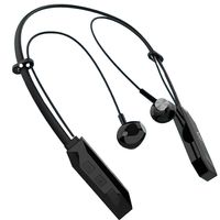 Audífono Inalámbrico Bt 5.0 Sonido Estéreo de Alta Fidelidad - Negro