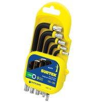 Juego De 9 Llaves Surtek Torx Rack Surtallft9