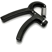 Hand Gripper Ajustables De 10-60 Kg Fitness Negro