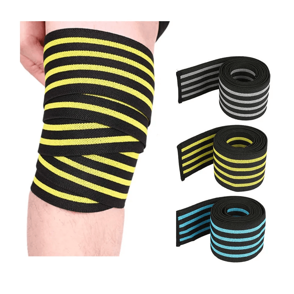 Par de Vendas Rodilleras Para Potencia Gym Todo Fit