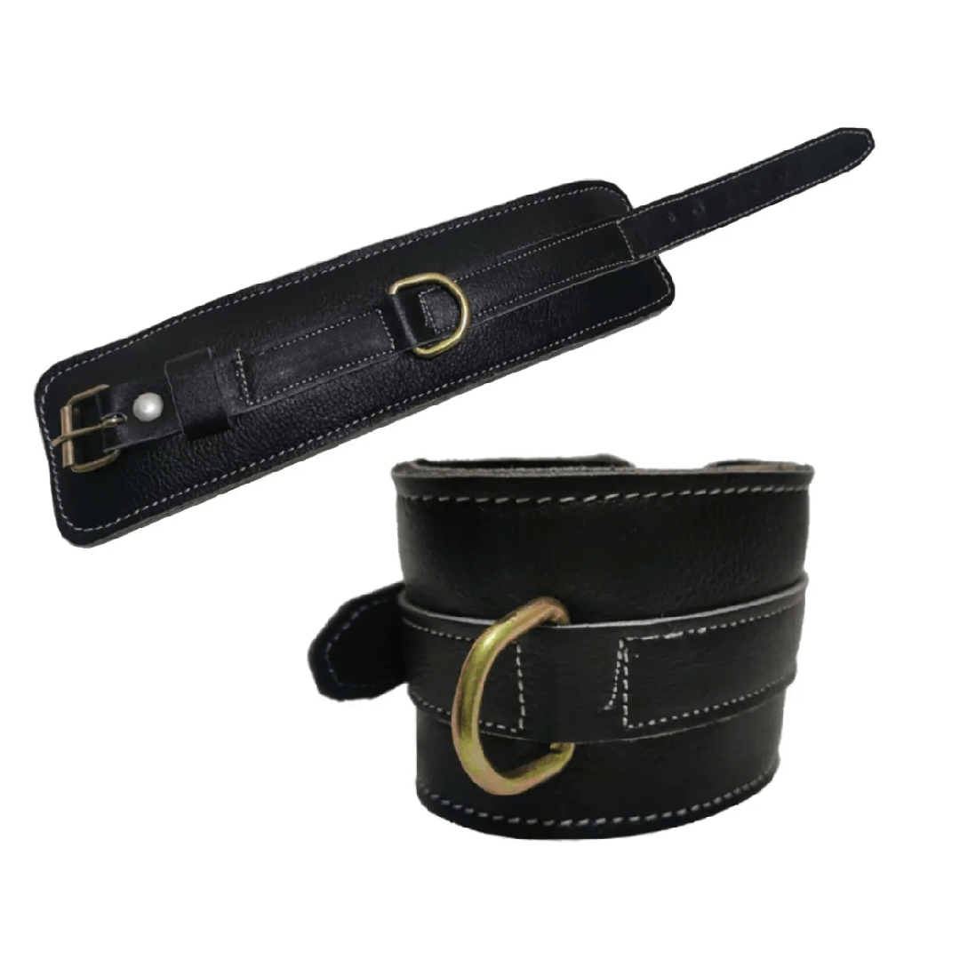 Tobilleras de Cuero Para Gimnasio Para Glúteos GYM