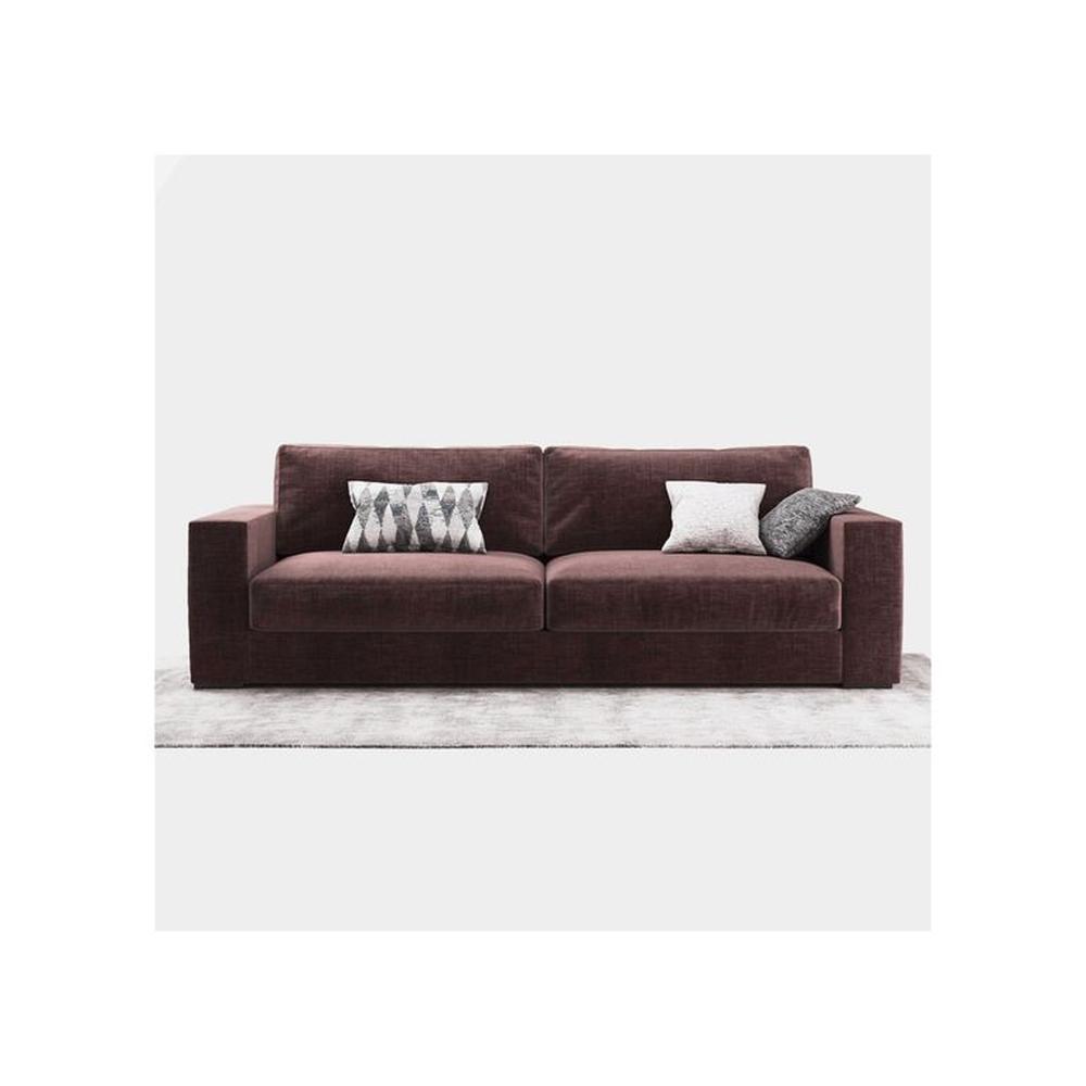 SILLON RECK COLOR MARRON DE 3CUERPOS
